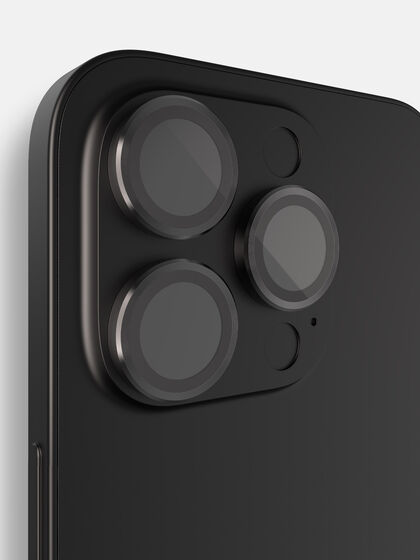 BodyGuardz Pure iPhone 14 Pro/14 Pro Max Camera Protector  (Black), , large